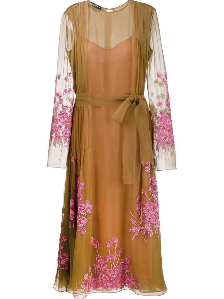 Rochas Embellished Dress