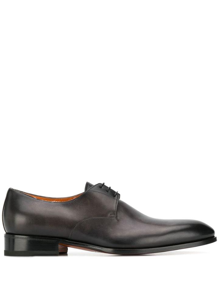 Santoni Formal Derby Shoes - Black