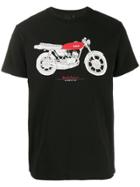 Deus Ex Machina Motorbike Print T-shirt - Black