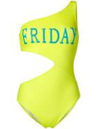 Alberta Ferretti 'friday' Swimsuit - Yellow