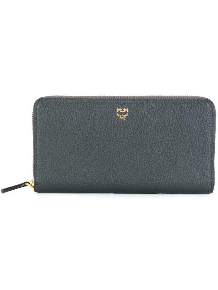 Mcm All Around Zip Wallet