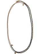 Brunello Cucinelli Micro-beaded Necklace - Brown