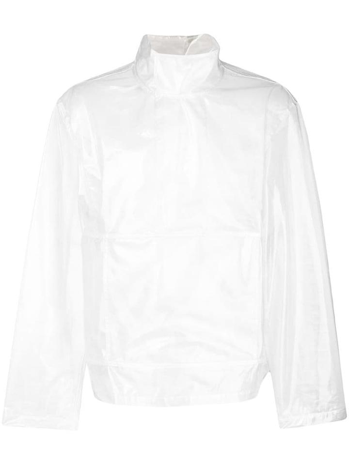 Helmut Lang Vinyl Pullover - Neutrals
