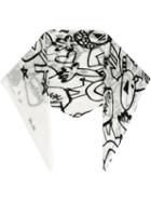 Issey Miyake Cauliflower 'hello' Pleated Scarf