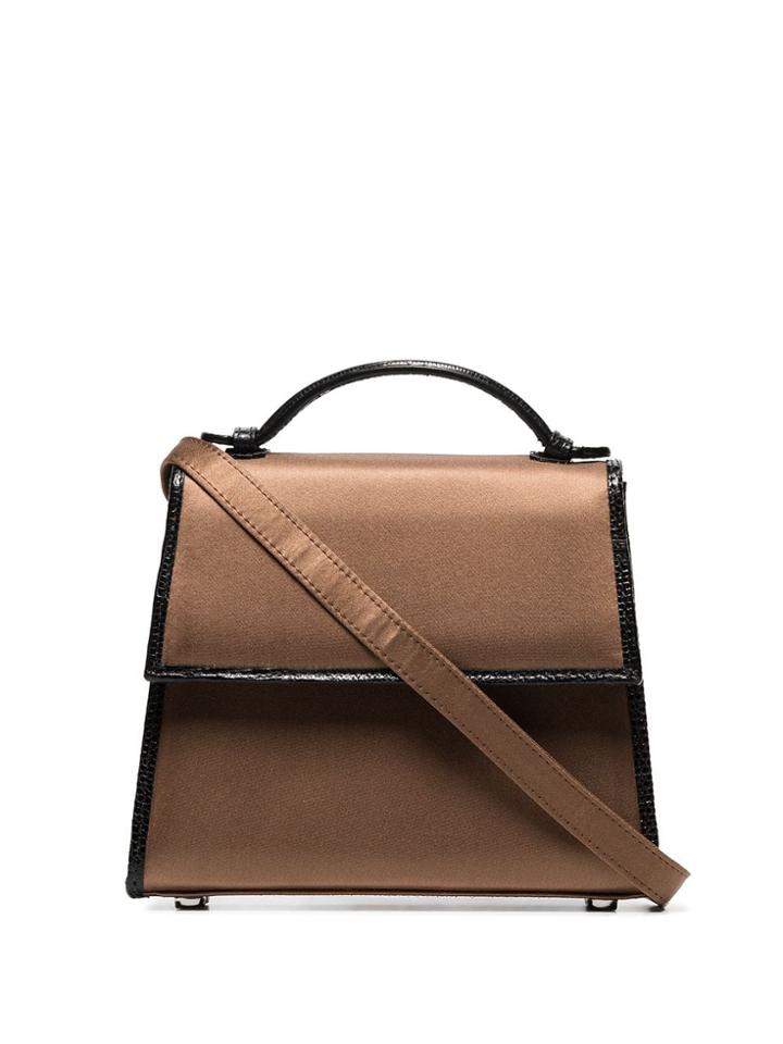 Hunting Season Satin Tote Bag - Brown