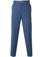 Gucci Vintage Wool Trousers, Men's, Size: 48, Blue, Wool/cotton