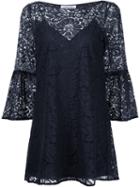Elizabeth And James Trumpet Sleeves Laced Dress