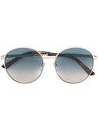 Gucci Eyewear Round Framed Sunglasses - Metallic