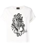 Liu Jo Leopard Graphic T-shirt - White