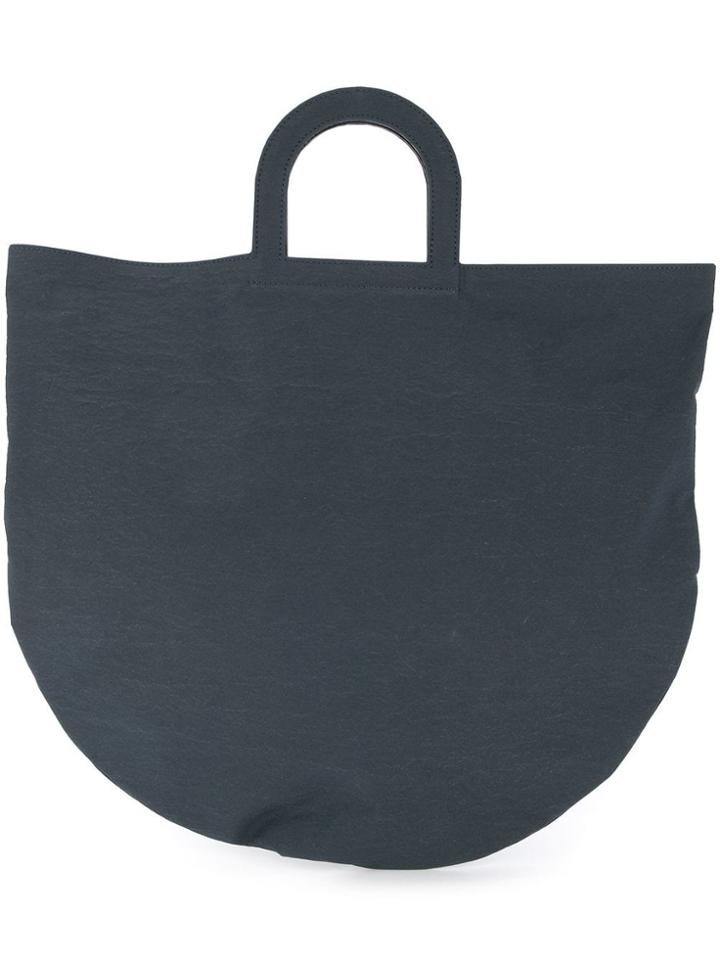 Building Block Stencil Tote Bag - Blue