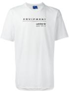 Adidas Originals - Eqt Logo T-shirt - Men - Cotton - M, White, Cotton