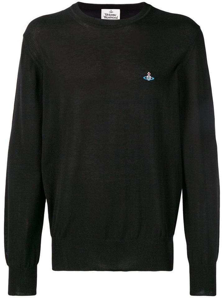 Vivienne Westwood Crew Neck Jumper - Black