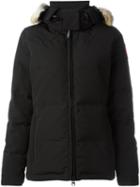 Canada Goose 'chelsea' Padded Jacket, Women's, Size: Medium, Black, Polyester/cotton/nylon/coyote Fur