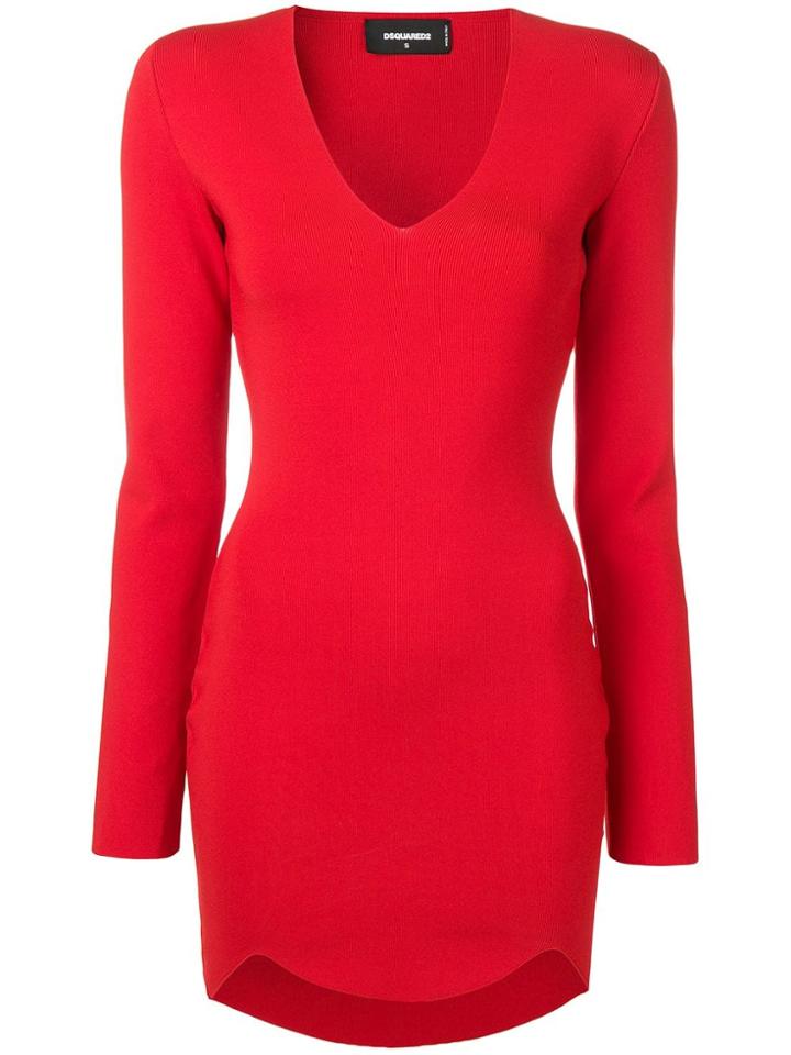Dsquared2 Fitted Short Dress
