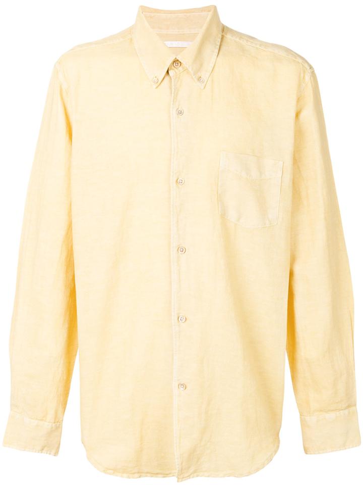 Our Legacy Pocket Shirt - Yellow & Orange