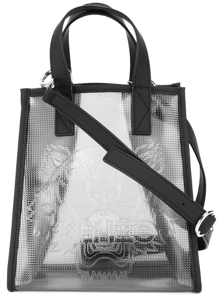 Kenzo Tiger Tote, Women's, Black, Plastic