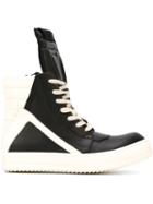 Rick Owens Geobasket Hi-top Sneakers, Women's, Size: 37, Black, Leather/rubber