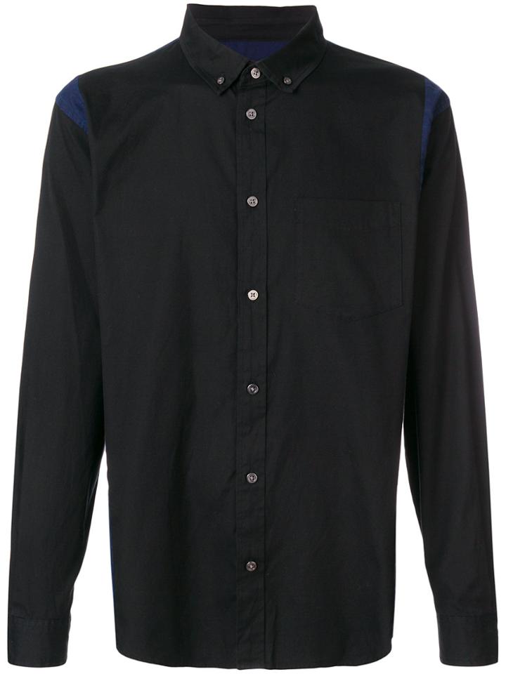 Marc Jacobs Colour Block Shirt - Black