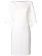 Osman Bell Sleeve Dress - White