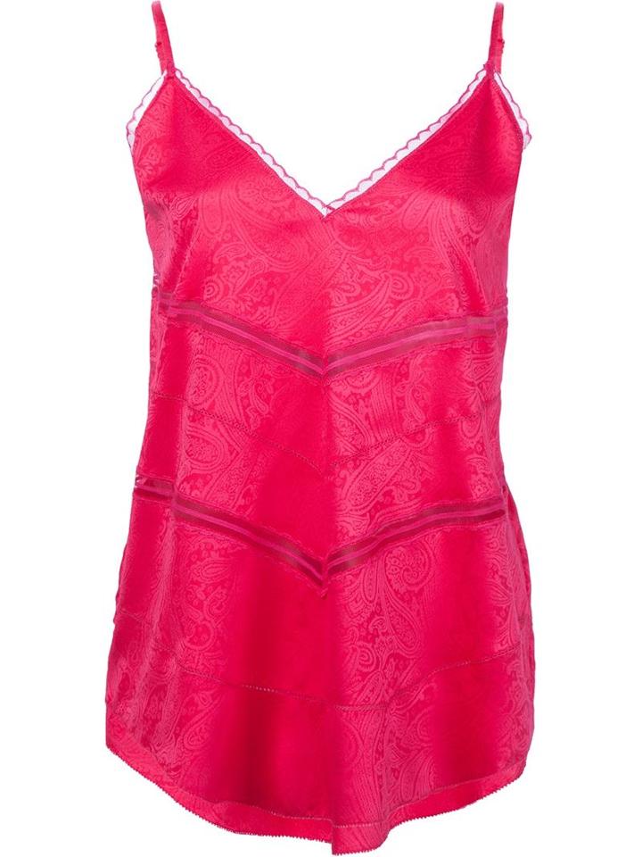 Iro Paisley Effect Tank Top