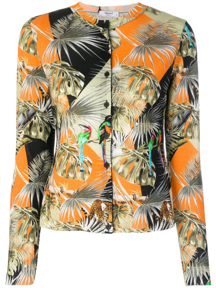 Blugirl Jungle Slim-fit Cardigan - Multicolour