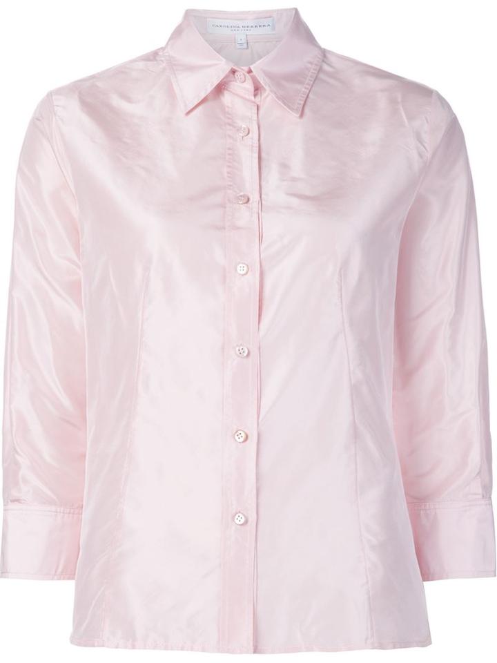Carolina Herrera Three Quarter Sleeves Shirt