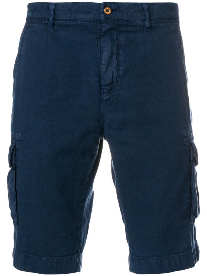 Loro Piana Casual Cargo Shorts - Blue