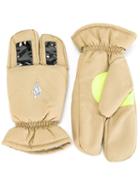 Walter Van Beirendonck Vintage Believe Three Finger Gloves, Men's, Size: M, Nude/neutrals