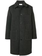 Universal Works Pocket Single Breasted Coat - Grey