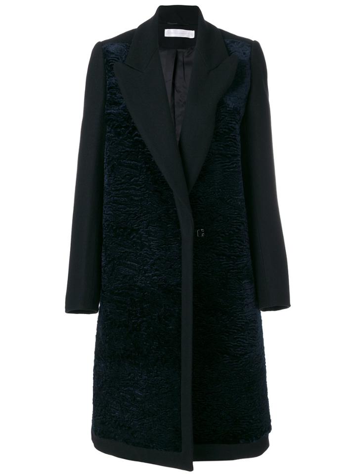 Victoria Victoria Beckham Single Breasted Coat - Black