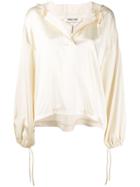 Max & Moi Tie Hooded Top - Neutrals