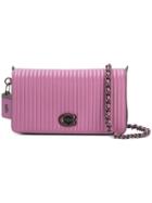 Coach Quilted Dinky Bag - Pink & Purple