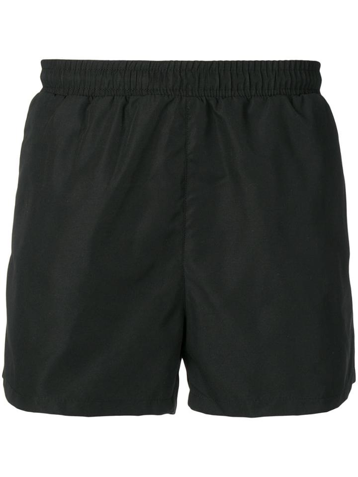 Boss Hugo Boss Contrast Logo Swim Shorts - Black