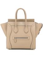 Céline Luggage Tote, Women's, Nude/neutrals, Calf Leather
