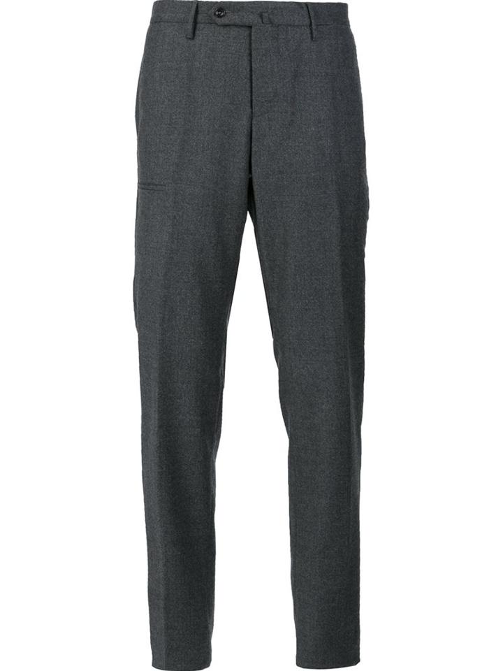 Incotex Tailored Trousers, Men's, Size: 34, Grey, Wool