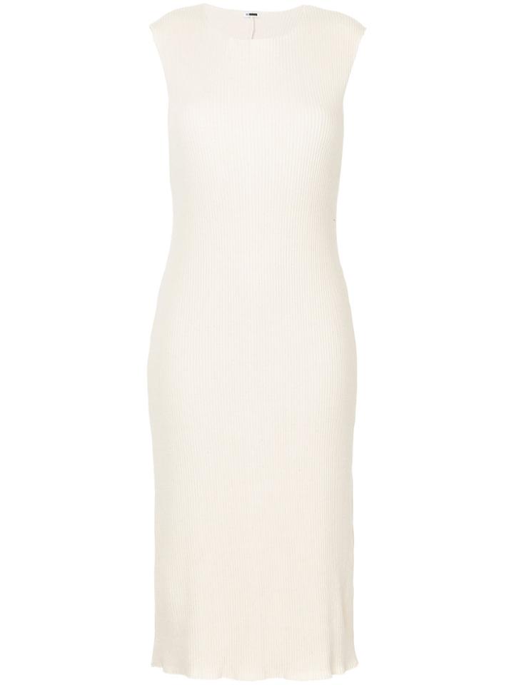 H Beauty & Youth Mid-length Sleeveless Dress - White