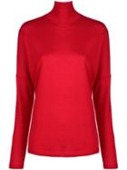 Stefano Mortari Turtleneck Sweater - Red