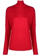 Stefano Mortari Turtleneck Sweater - Red