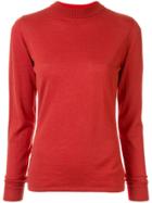 Vaara Round Neck Jumper - Red