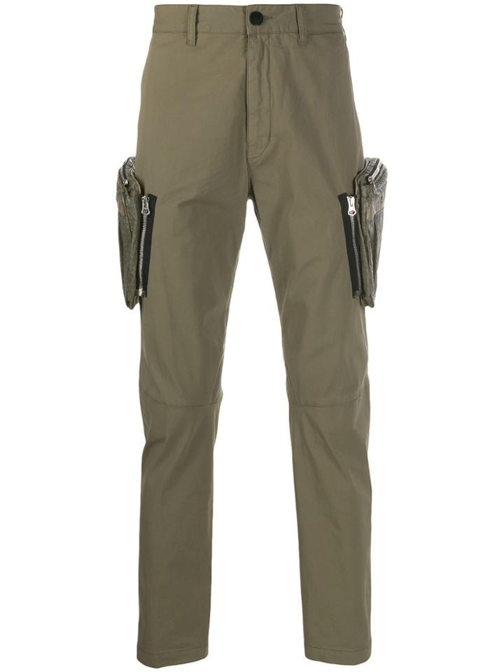 Stone Island Shadow Project 30308 Cargo Trousers - Green