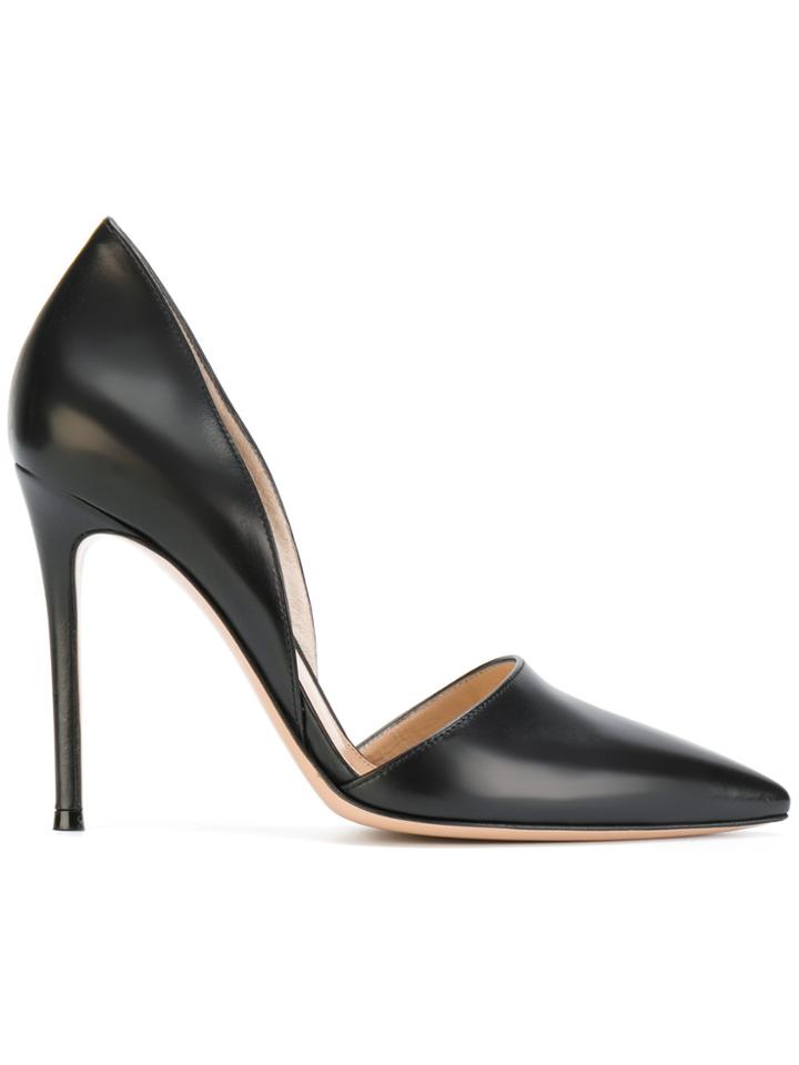 Gianvito Rossi Open Sided Pumps - Black