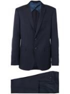 Tonello Two Piece Suit, Men's, Size: 54, Blue, Silk/cotton/wool
