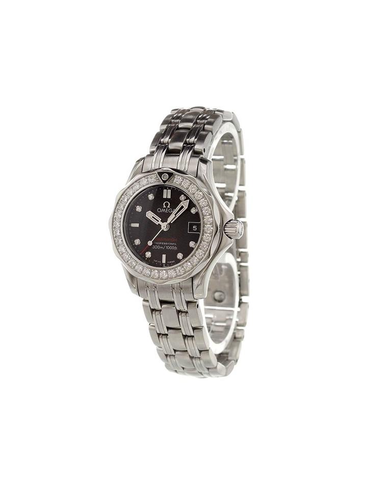 Omega 'seamaster' Analog Watch, Women's, Metallic