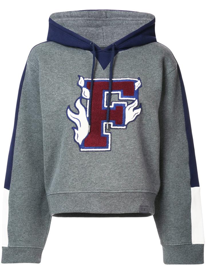 Fenty X Puma Fenty X Puma Hooded Panel Sweatshirt - Grey