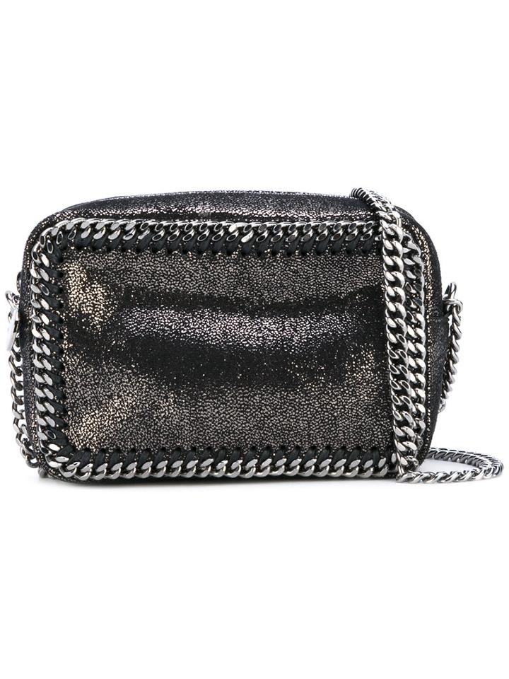 Stella Mccartney - Falbella Crossbody Bag - Women - Cotton - One Size, Grey, Cotton