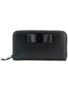 Salvatore Ferragamo Zip Fastened Purse - Black