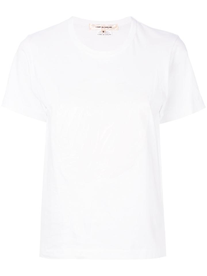 Comme Des Garçons Circle Print T-shirt - White