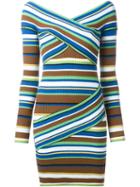 Msgm Knitted Bandage Dress