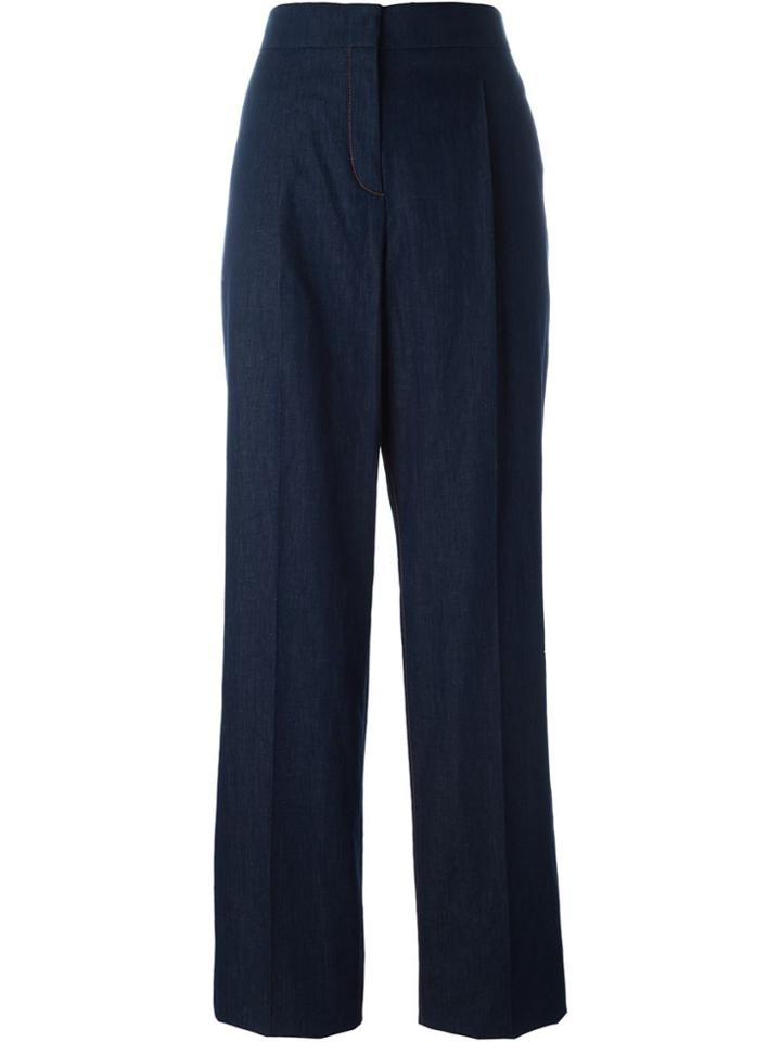 Emilio Pucci Straight Denim Trousers - Blue