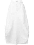 Andrea Ya'aqov A-line Denim Skirt - White